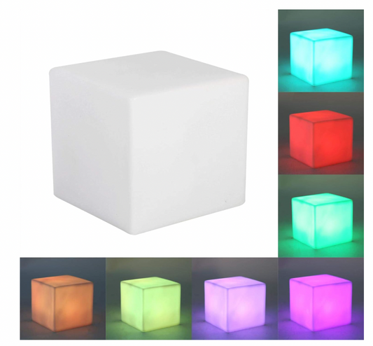 Colour Changing LED Mood Cube Lamp
